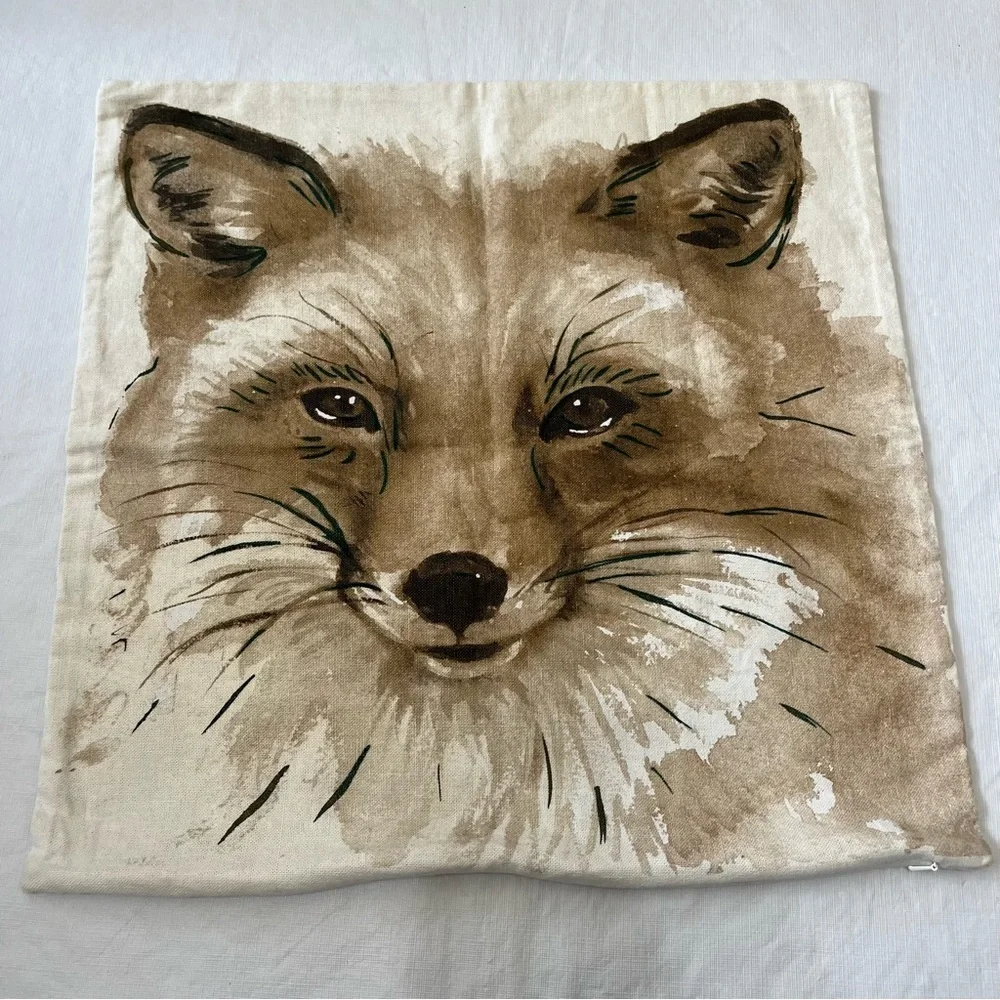 Pottery Barn Fox Pillow Cover